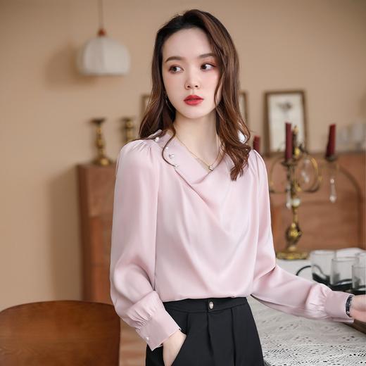 2026秋季新品长袖衬衫~优雅气质女神范百搭衬衫淑女 商品图5