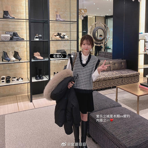 金蘑菇菇 【  半裙 】多版本！高颜值实穿型 甜乖黑白cp 商品图4