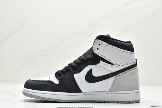 耐克乔丹Air Jordan 1 Stage Haze AJ1乔1黑灰脚趾高帮休闲运动板鞋555088-108男女鞋 商品图2