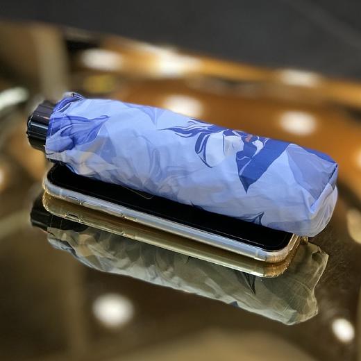 优品堂《意墨云烟》五折“全遮光”黑胶防紫外线手机伞 商品图1