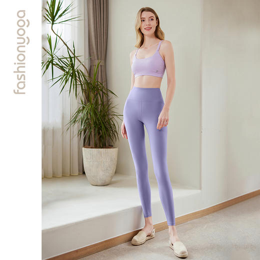 FY12901凡圣瑜伽现代简约运动九分裤 商品图7