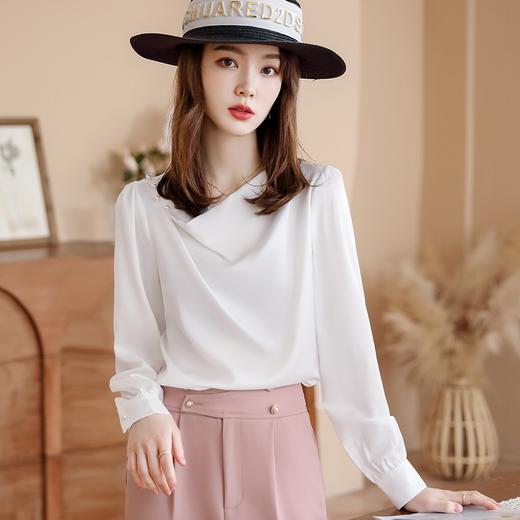 2026秋季新品长袖衬衫~优雅气质女神范百搭衬衫淑女 商品图0