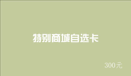 【请询问商家后再行购买】特别商行自选卡 商品图8