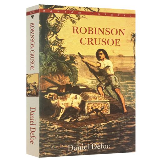 鲁滨逊漂流记 英文原版 Robinson Crusoe 笛福 世界经典名著 中世纪的荒野求生小说 英文版进口原版英语书籍 商品图4
