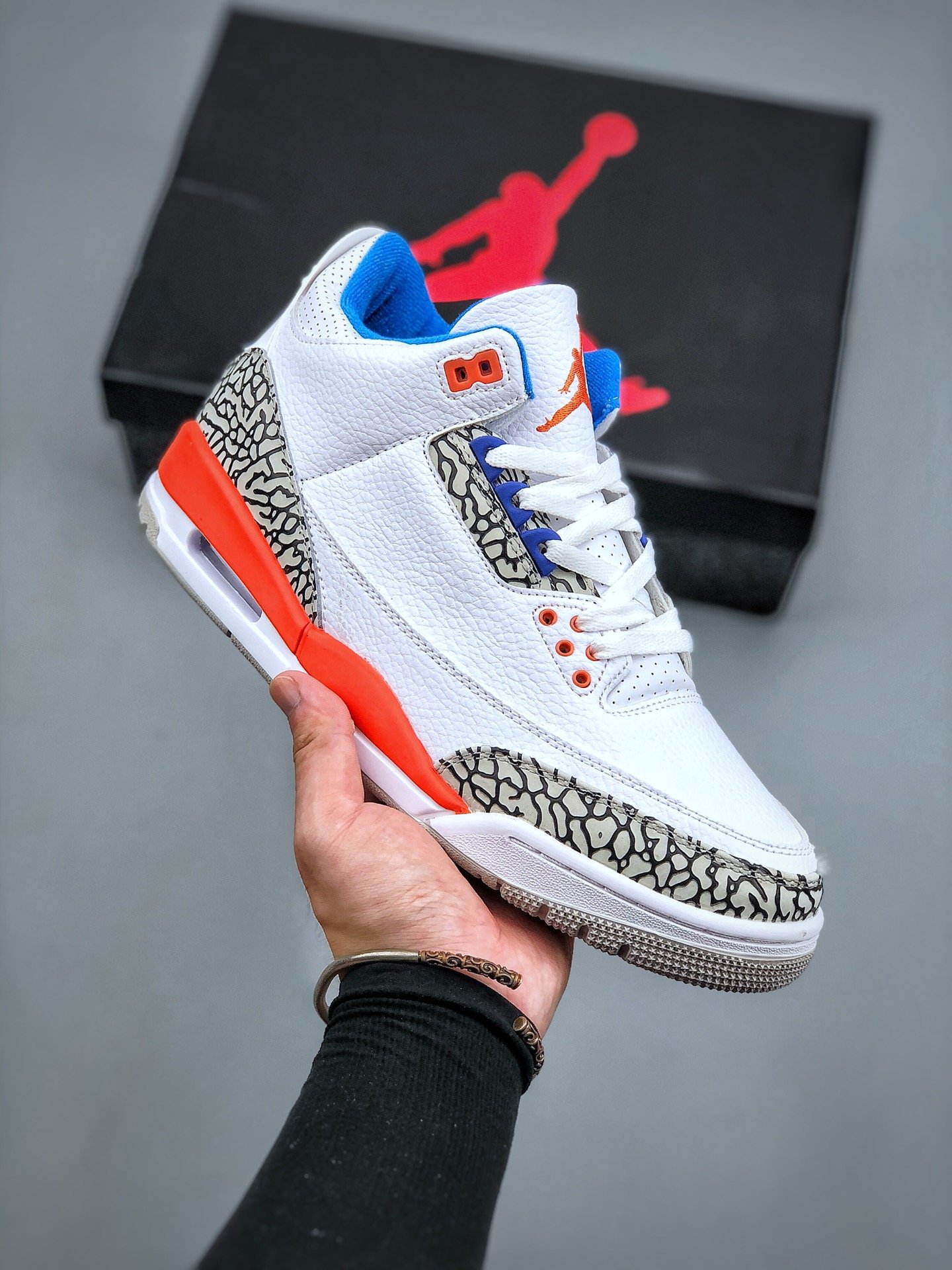 aj乔丹 jordan 3 retro knicks 白橙尼克斯 迈