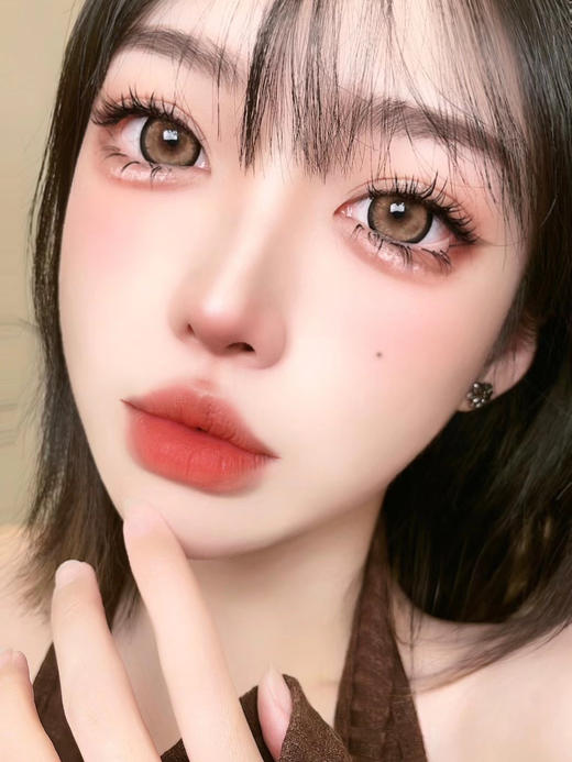 【大直径】Agenscolor-复古枫糖-14.5mm【年抛 0-1000度 无525/575】 商品图1