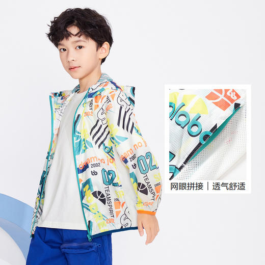 巴拉巴拉男女童儿童防晒衣身高90-180新款中大童上衣防UV潮流-TDS 商品图3