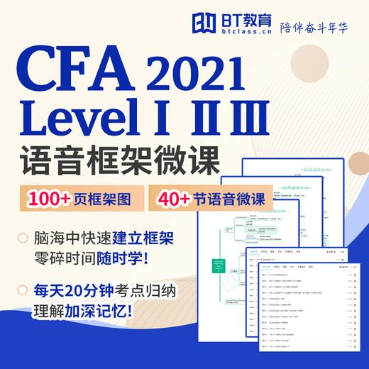 2021年CFA语音微课（附赠电子框架） 商品图0