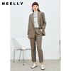 NEELLY纳俪商场同款西装裤高级感垂感直筒休闲裤女春季新款小个子N22012H01048 商品缩略图3