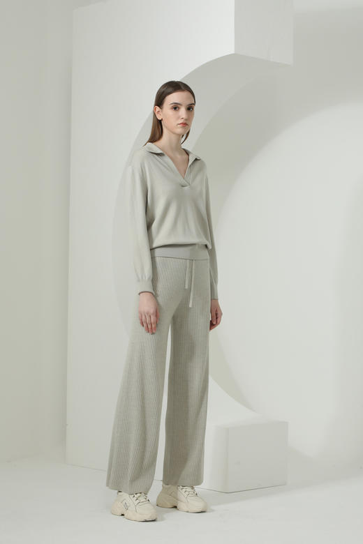 CARA翻领套头针织衫 KB221MKR0104 商品图1