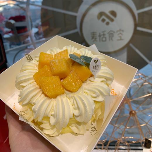 芒果便当盒子（蛋糕胚子+新鲜芒果+进口淡奶） 商品图0