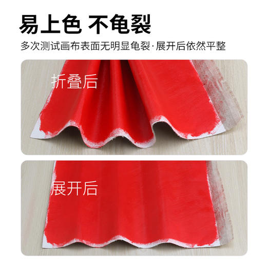 中盛画材 亚麻油画布中纹带涂层油画框布油画颜料用丙烯画布A10 商品图2