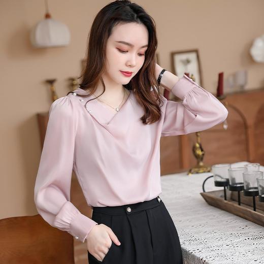 2026秋季新品长袖衬衫~优雅气质女神范百搭衬衫淑女 商品图4