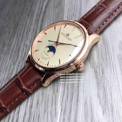 VF乱真版积家薄大师玫瑰金，目前市面 做到日历和月相所有功能和原装机芯一致 机芯采用稳定性 强的9015改装 原版Cal．925 商品图14