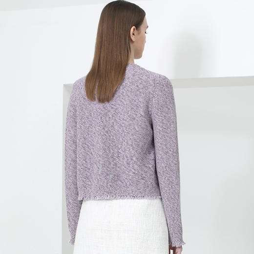 CARA 时尚贴兜针织开衫 KB221MKC0011 商品图2