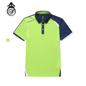 BLS-006B（PROSIMON高尔夫男款春夏短袖色块拼接翻领Polo衫)