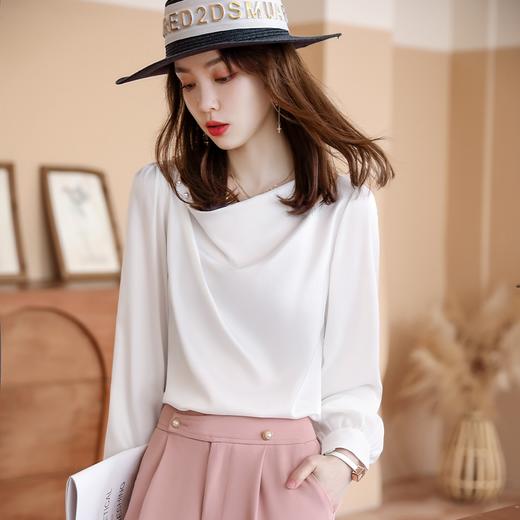 2026秋季新品长袖衬衫~优雅气质女神范百搭衬衫淑女 商品图2