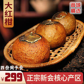 柑天下陈皮普洱茶新会大红柑普茶桔普茶柑橘茶茶叶半斤装