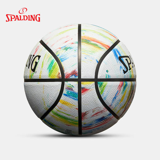 斯伯丁篮球7号球蓝球防滑橡胶篮球耐磨84-397Y 商品图2