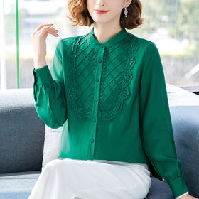 CCFS-WYY22603新款时尚气质休闲立领长袖衬衣