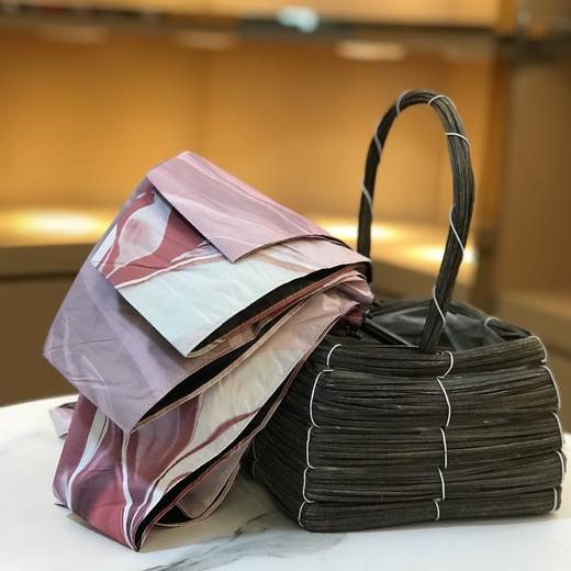 优品堂《意墨云烟》五折“全遮光”黑胶防紫外线手机伞 商品图7