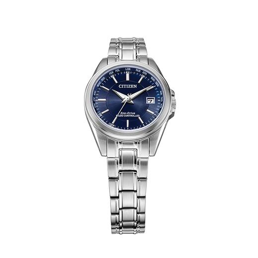 西铁城官方正品光动能电波新品休闲女手表EC1180-81L 商品图3