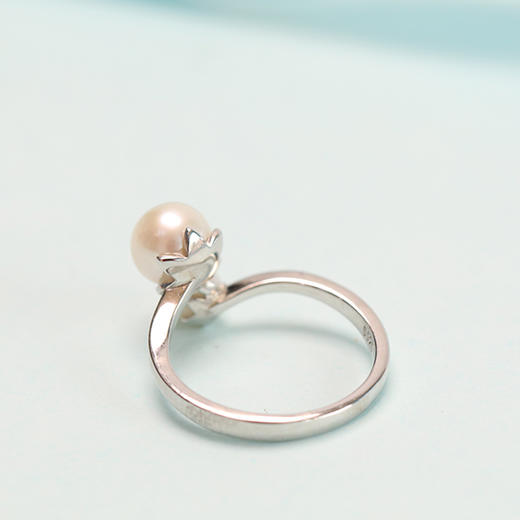 美裕 【承诺】银925淡水珍珠戒指 4.5-6.5mm白 105485 商品图2