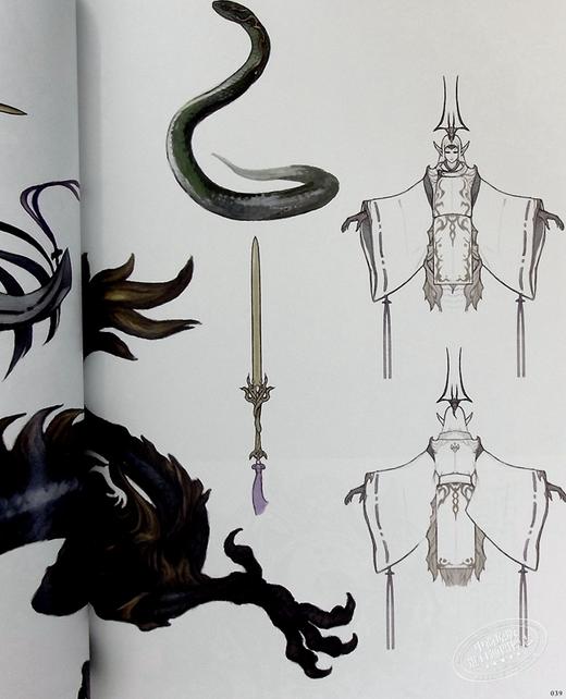 【中商原版】最终幻想14 红莲狂潮艺术纪念书 日文原版 FINAL FANTASY XIV STORMBLOOD Art of the Revolution Eastern Memories 商品图6
