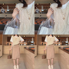 金蘑菇菇【时装周半裙】高腰不规则半身裙女遮胯显瘦A字短裙