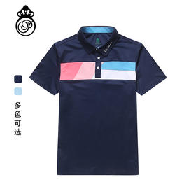 BLS-007A（PROSIMON高尔夫男款春夏短袖数码印花翻领设计Polo衫)