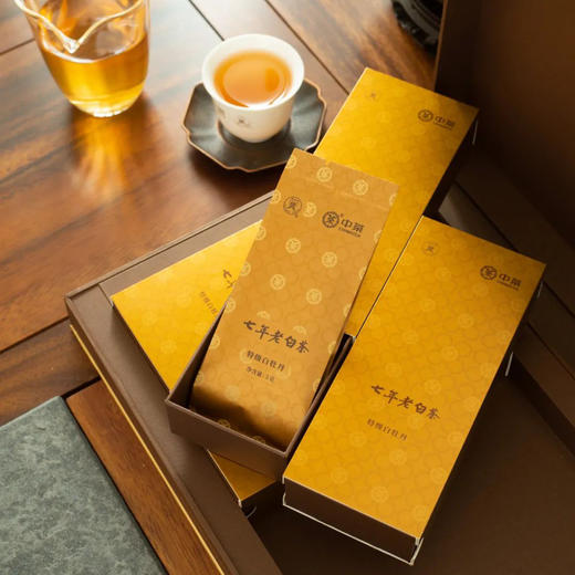 《中粮-中茶》（七年限量款）老白茶，岁月沉淀之美 商品图1