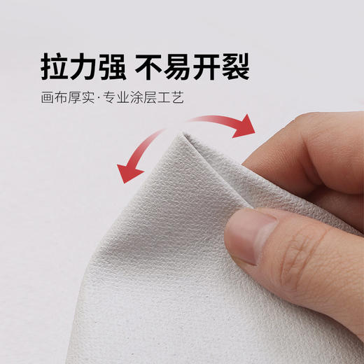 中盛画材 亚麻油画布中纹带涂层油画框布油画颜料用丙烯画布A10 商品图4
