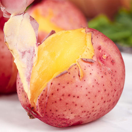 云南高原红皮黄心土豆，粉面口感炸裂，富含花青素和硒元素 现挖现发  5斤装藏在云南轿子雪山的原生老种薯，不杂交、不改良，自带天然薯香 商品图6