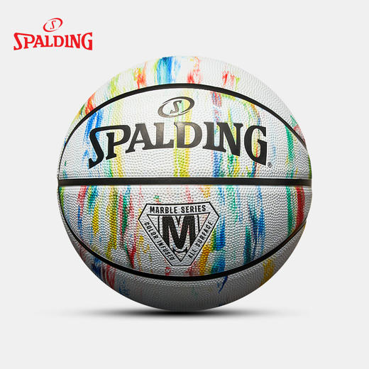 斯伯丁篮球7号球蓝球防滑橡胶篮球耐磨84-397Y 商品图0