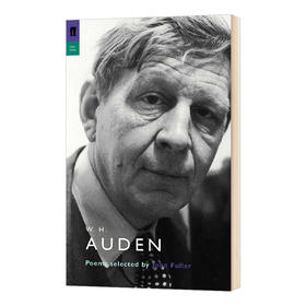 奥登 约翰富勒诗选 英文原版 W H Auden Poems Selected by John Fuller 费伯诗歌 英文版进口原版英语书籍