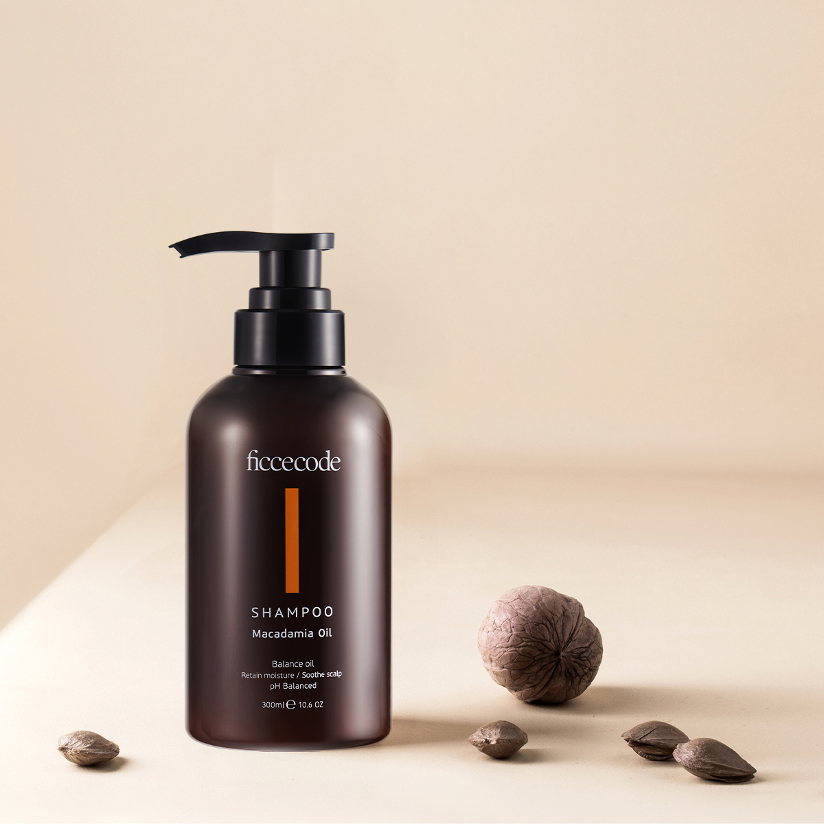 菲诗蔻坚果油洗发水发膜300ml 深层滋润修护受损