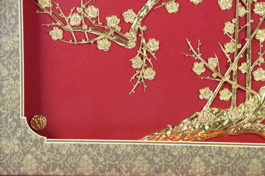 金梅迎春挂屏（40×30） 商品图3