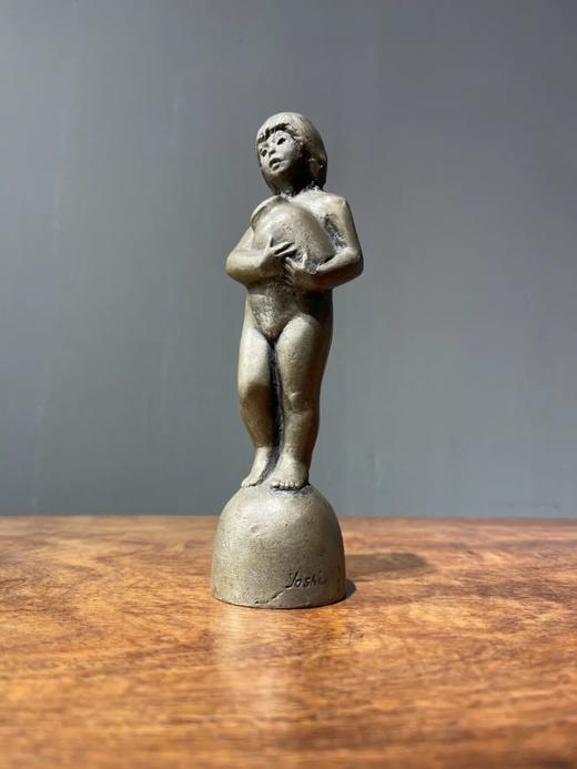 青铜少女艺术雕塑，顺丰包邮 商品图8