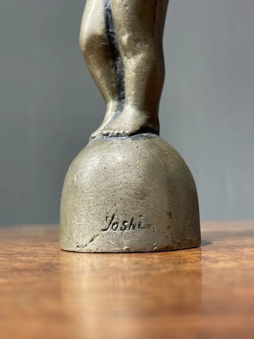 青铜少女艺术雕塑，顺丰包邮 商品图9