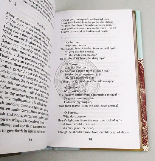 济慈诗选 英文原版 John Keats Selected Poems 英文版诗歌选集 Collectors Library系列 进口原版英语文学书籍 商品图2