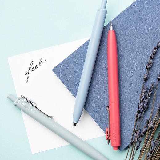 三菱one Feel小浓芯花霞霜柱限定款中性笔 one feel黑色水笔UMN-SF 商品图3