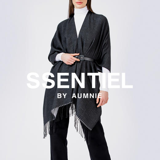 【新品】自由风流苏披肩 FS FRINGED WRAP CAPE 裸感系列 商品图0