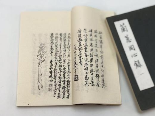 《兰蕙同心录》，清代嘉兴许羹梅著，32开线装二册，维新书局1968年初版。售价628元。 商品图6