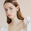 ZEGL圆圈耳环女2022年新款潮耳钉设计感小众耳圈925银针复古耳饰 商品缩略图4