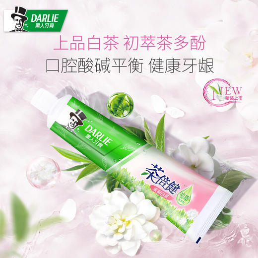 好来牙膏茶倍健茉莉白茶190g 商品图0