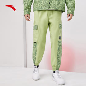 【M断码】【库存有限，如无货将做退款，介意慎拍！】安踏安踏滑板运动长裤男女春季新款束脚休闲裤172218505