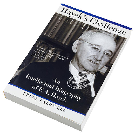 【中商原版】 哈耶克传 豆瓣高分 英文原版 Hayeks Challenge An Intellectual Biography of F A Hayek Bruce Caldwell 商品图2