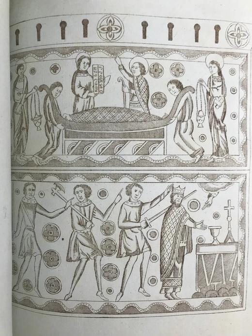 【法语】1789年 古代英格兰风俗志 67页原品版画插图 全真皮精装16开 商品图11