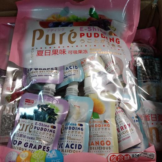 一莎夏日果味可吸果冻600g 商品图0