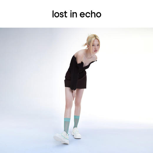 lost in echo 春季 可拆卸中筒撞色系带单鞋中筒靴户外鞋 商品图5